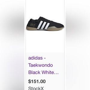 Women's size 10.5 Taekwondo shoes